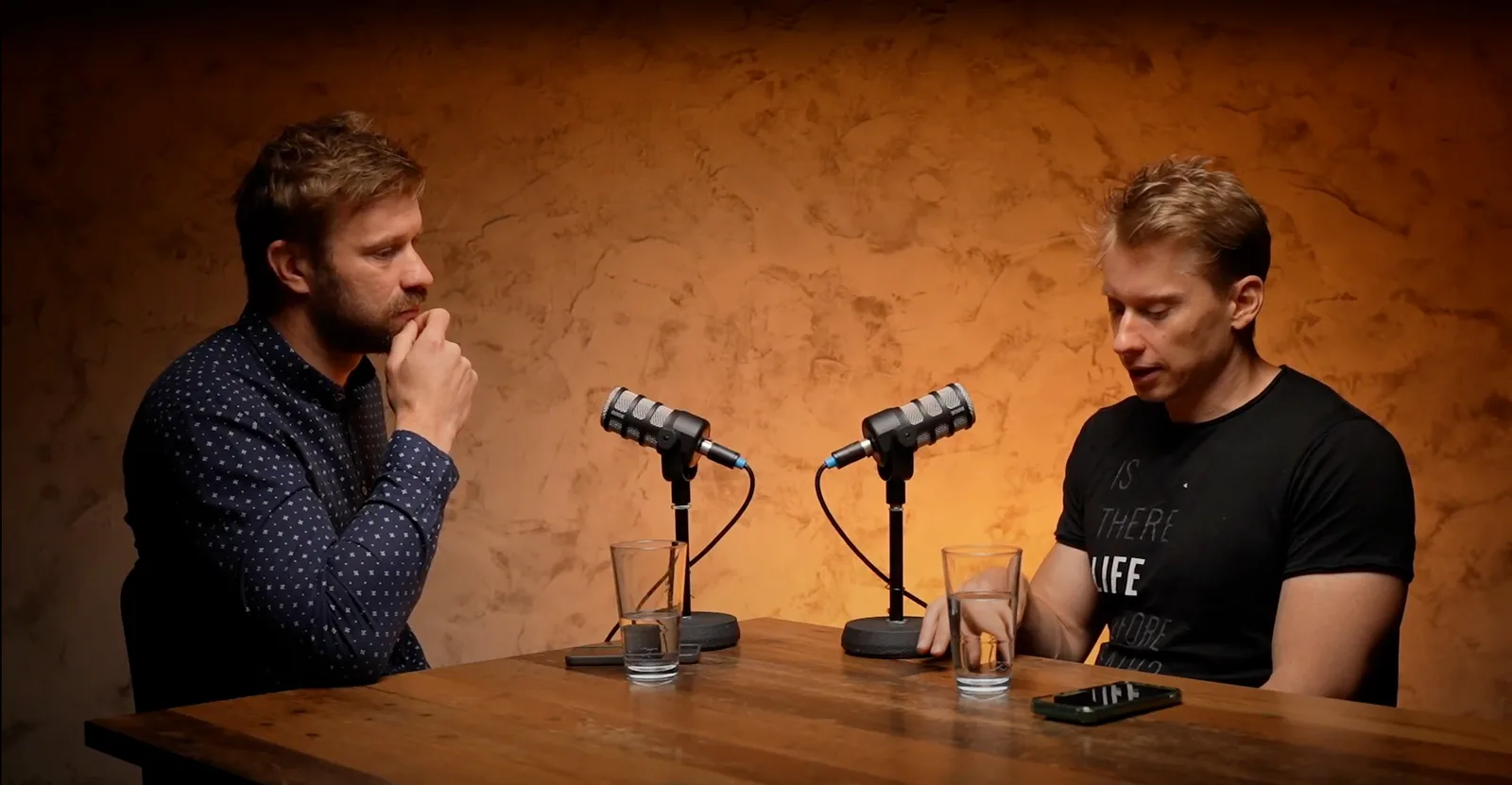Marek and Adam in a heated discussion about the best approaches to CLV
