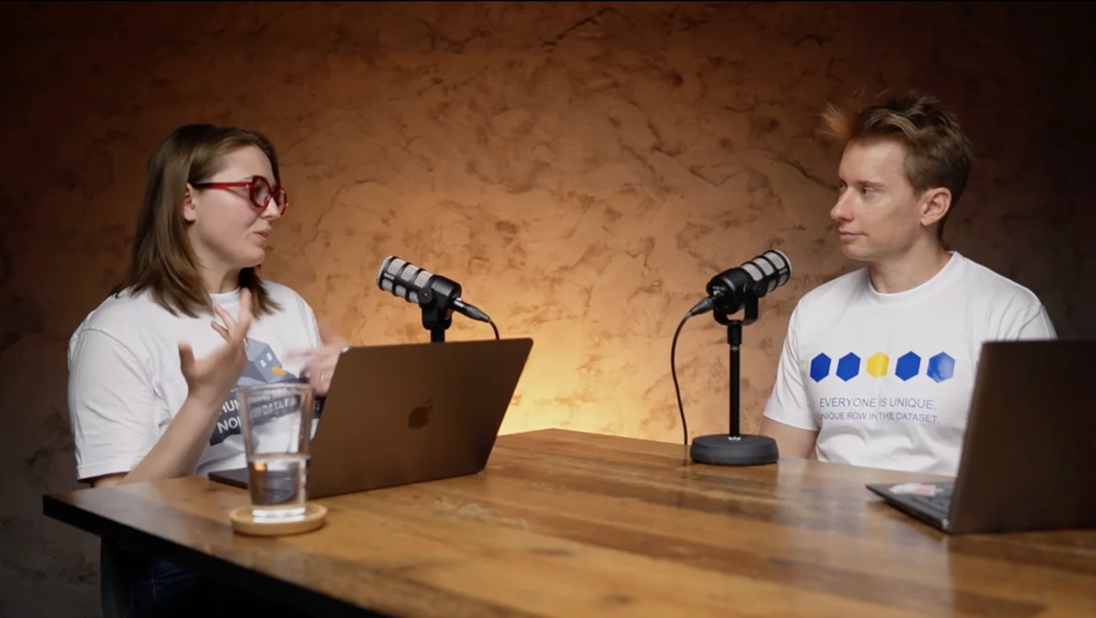 Adam and Michaela in a discussion about alerting